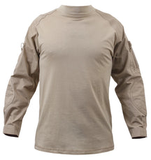 Rothco NYCO FR Fire Retardant Combat Shirt - Desert Sand - front view
