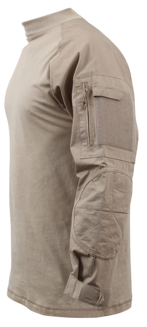 Rothco NYCO FR Fire Retardant Combat Shirt - Desert Sand - alternate view