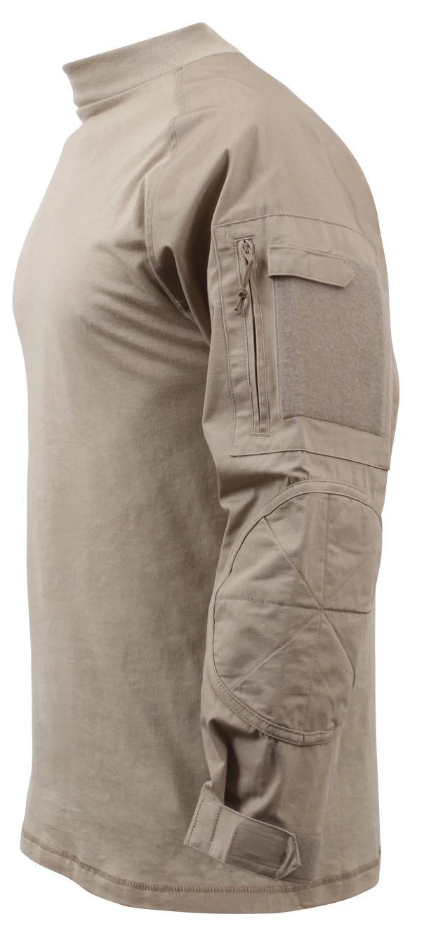 Rothco NYCO FR Fire Retardant Combat Shirt - Desert Sand - alternate view