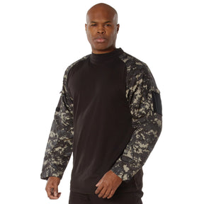Rothco NYCO FR Fire Retardant Combat Shirt - Subdued Urban Digital Camo - left angle view