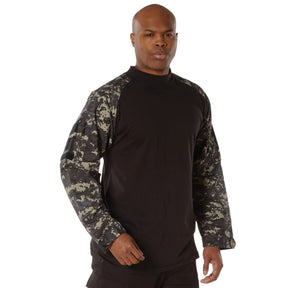Rothco NYCO FR Fire Retardant Combat Shirt - Subdued Urban Digital Camo - right angle view
