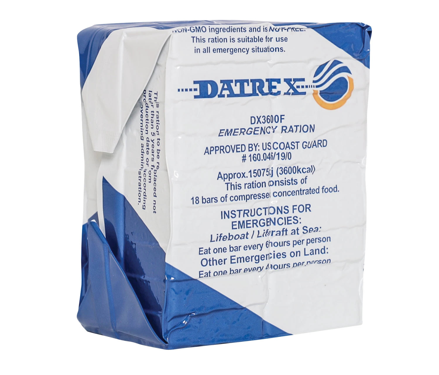 Datrex Blue 3600 Calorie Emergency Food Rations