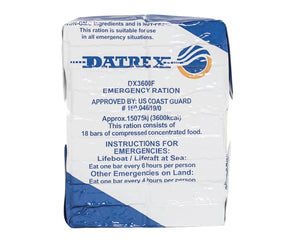 Datrex Blue 3600 Calorie Emergency Food Rations