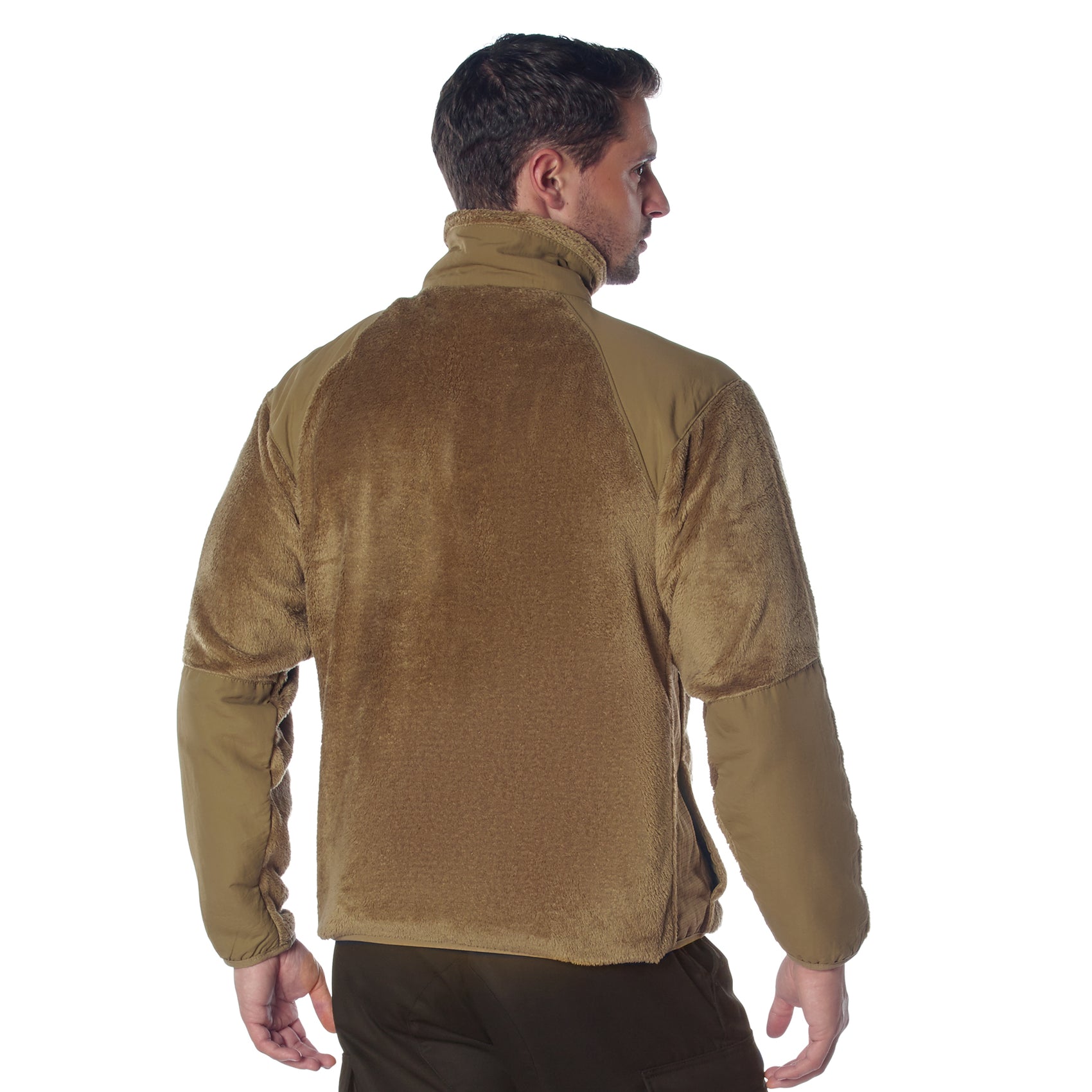 Rothco Giacca In Pile ECWCS Gen III Livello 3, Tattica Militare, Morbida E Calda, Con Pannelli Traspiranti E Tasche, Per Uomo