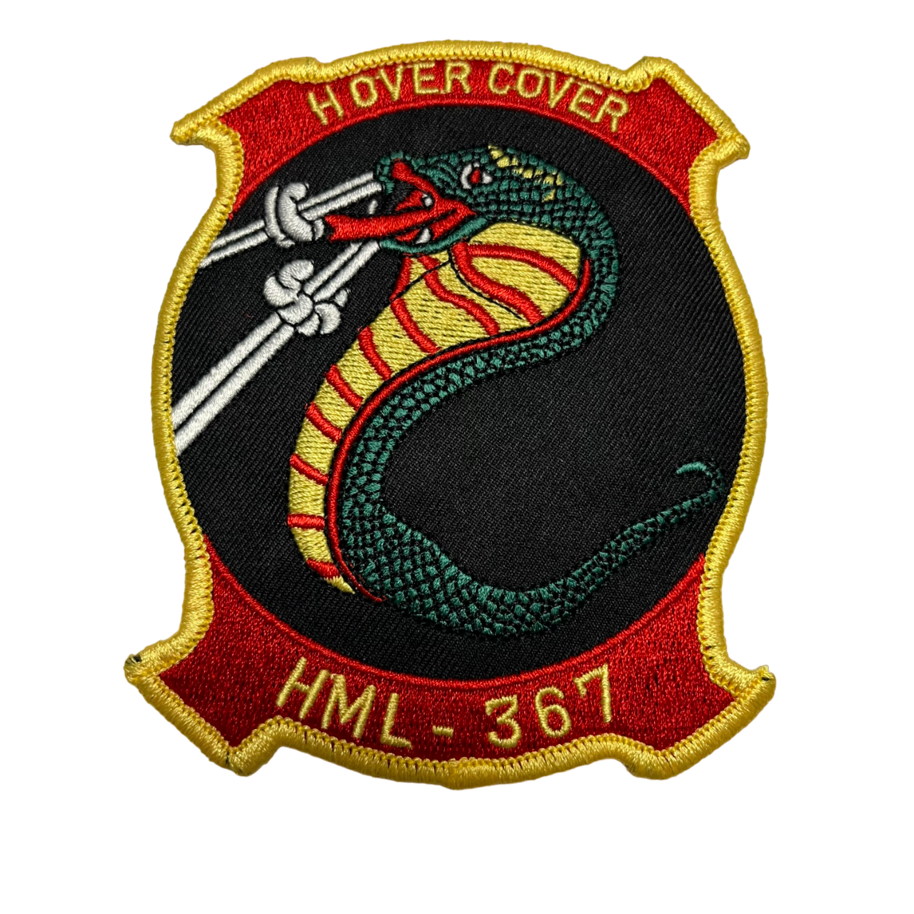 HML-367 Hover Cover Patches - Sew-On Patch