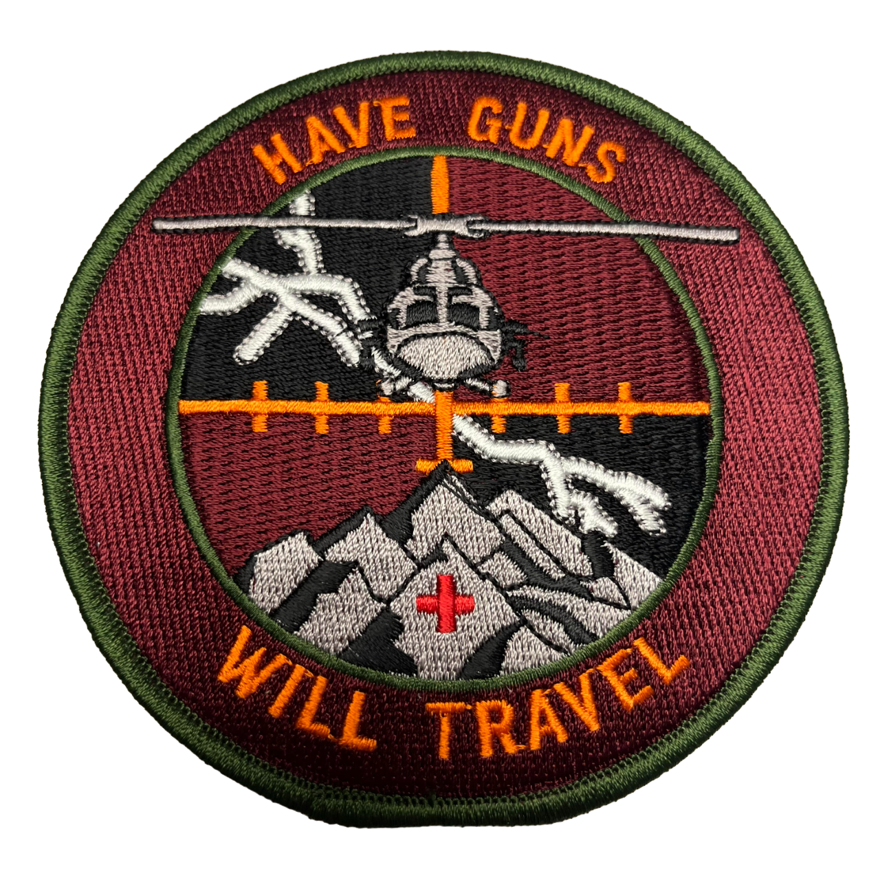 HMLA 167 Have Guns Will Travel Patch - Sew-On Patch