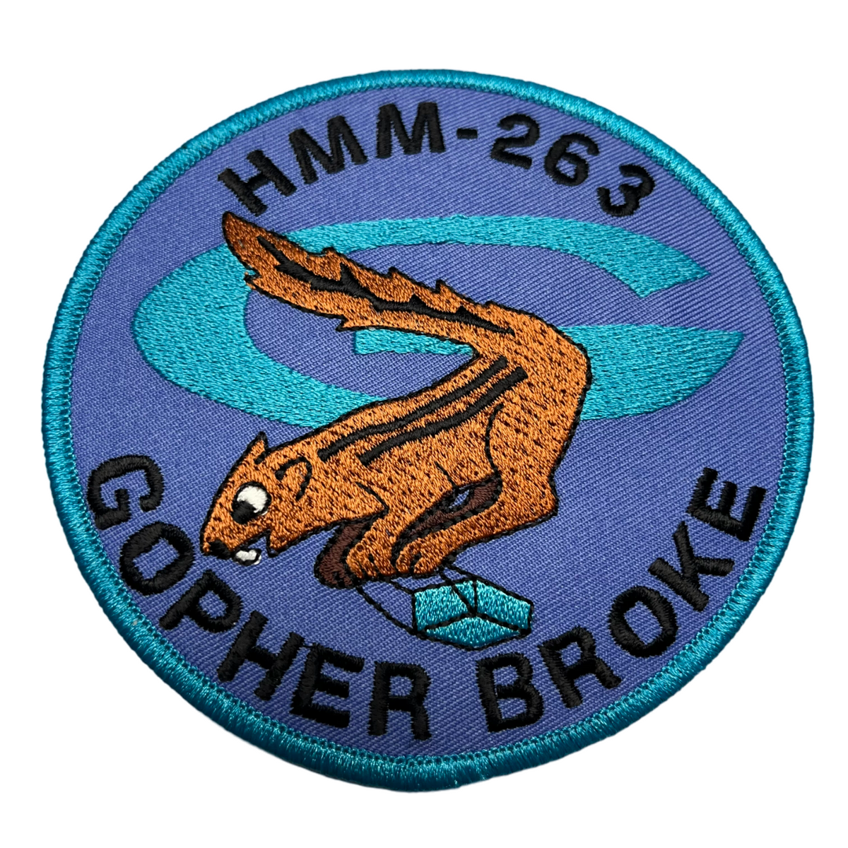 HMM-263 Gopher Broke - Sew-On Patch