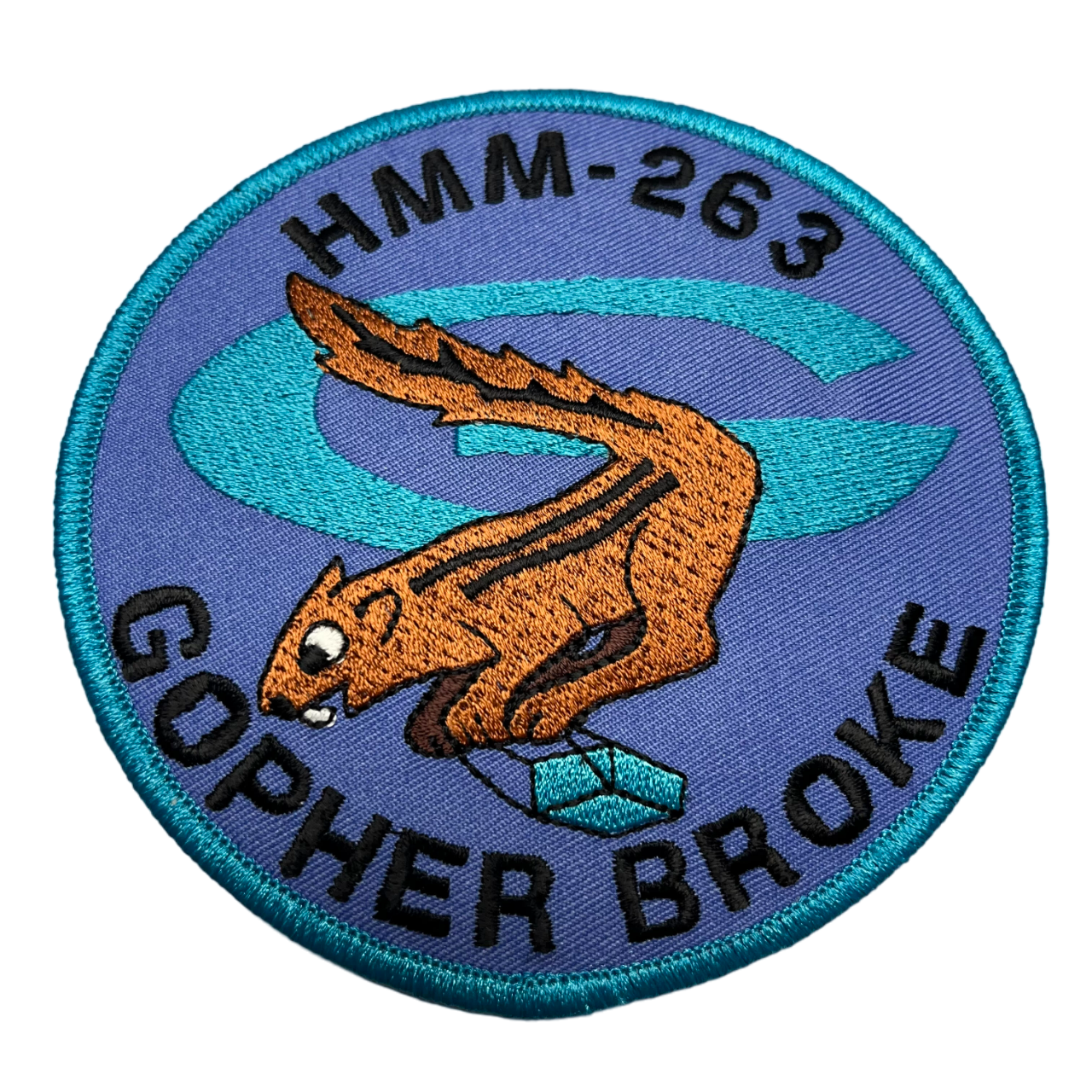 HMM-263 Gopher Broke - Sew-On Patch - CLEARANCE!