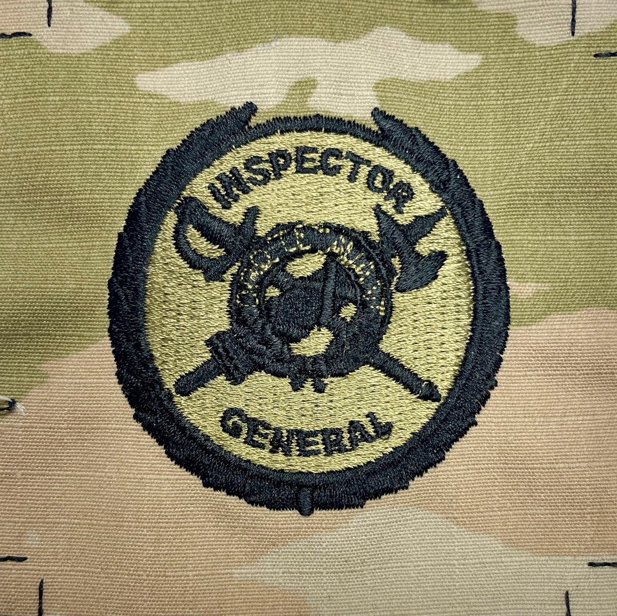 Inspector General - U.S. Army OCP Occupational Badge - Embroidered Sew-On