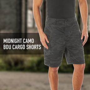 Rothco Midnight Camo Tactical BDU Shorts