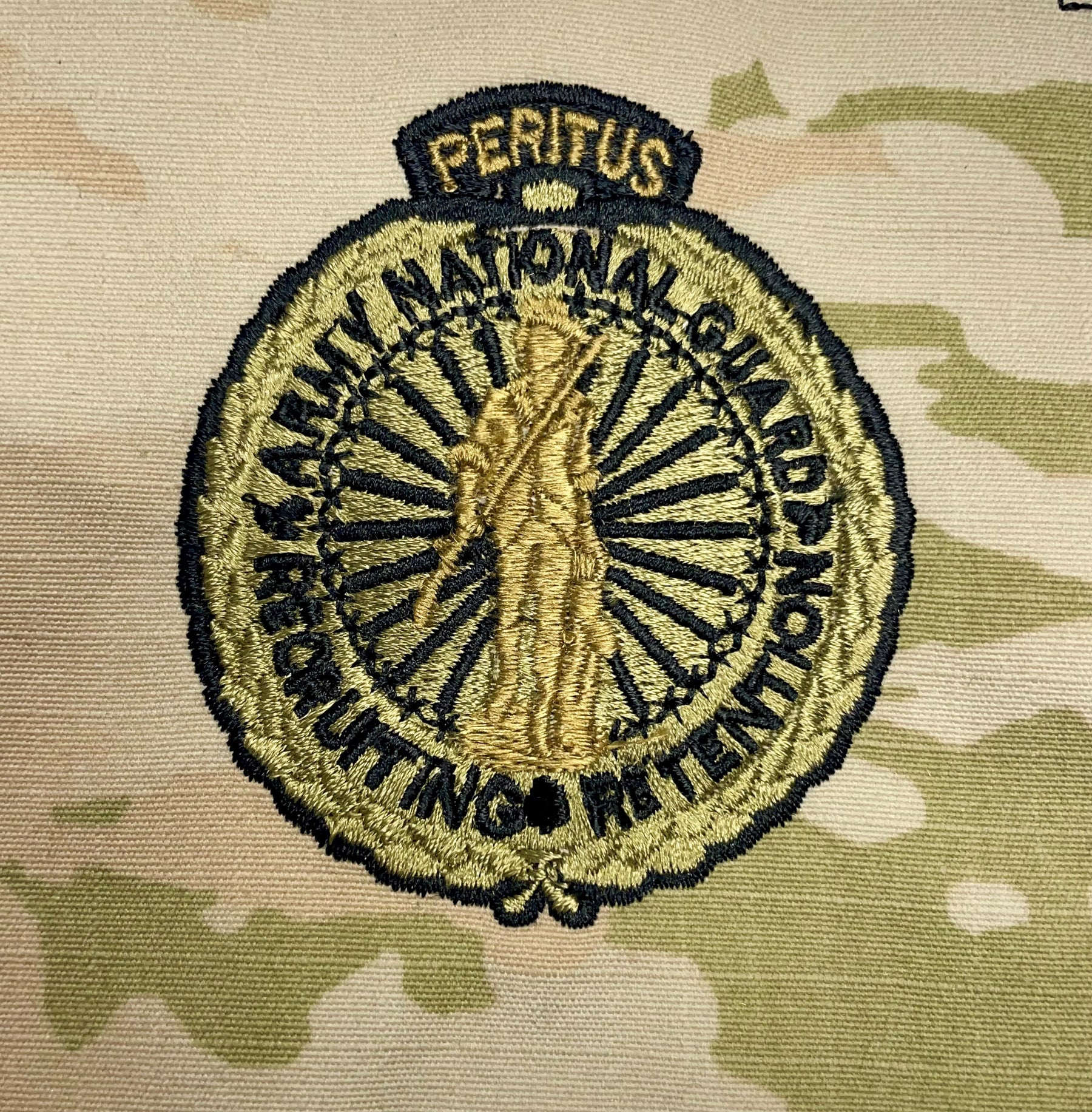 National Guard Recruiter OCP Qualification Badge