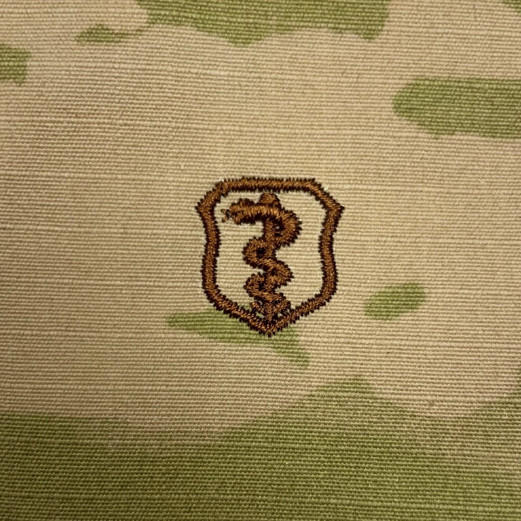 Physician OCP Air Force Badge - SPICE BROWN - 3 Color OCP