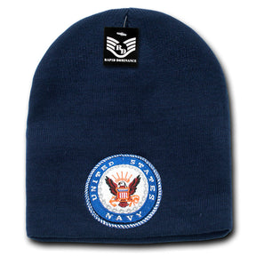 CLEARANCE - Embroidered Classic Military Beanie
