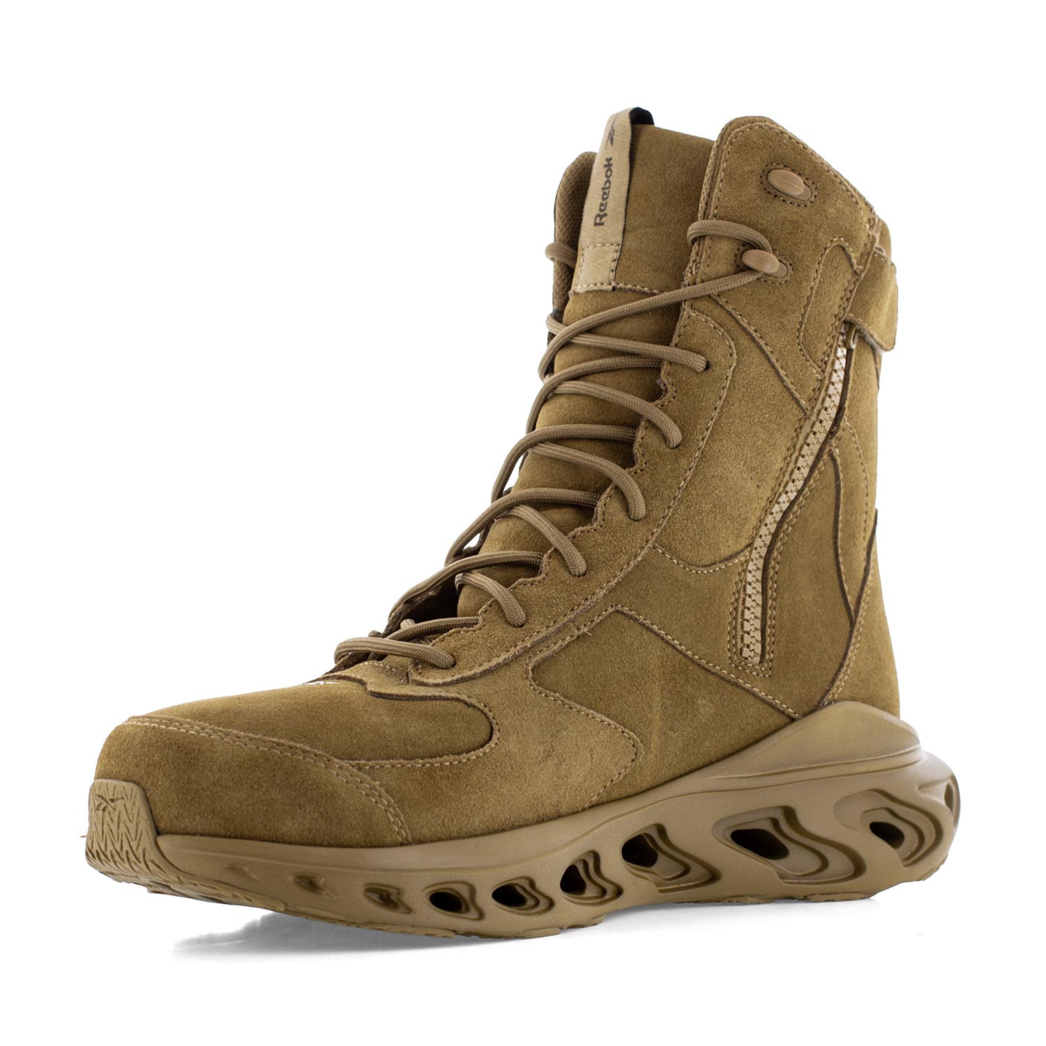 Reebok RB5480 Fuel Flex Tactical Boots - Composite Toe - Side Zipper