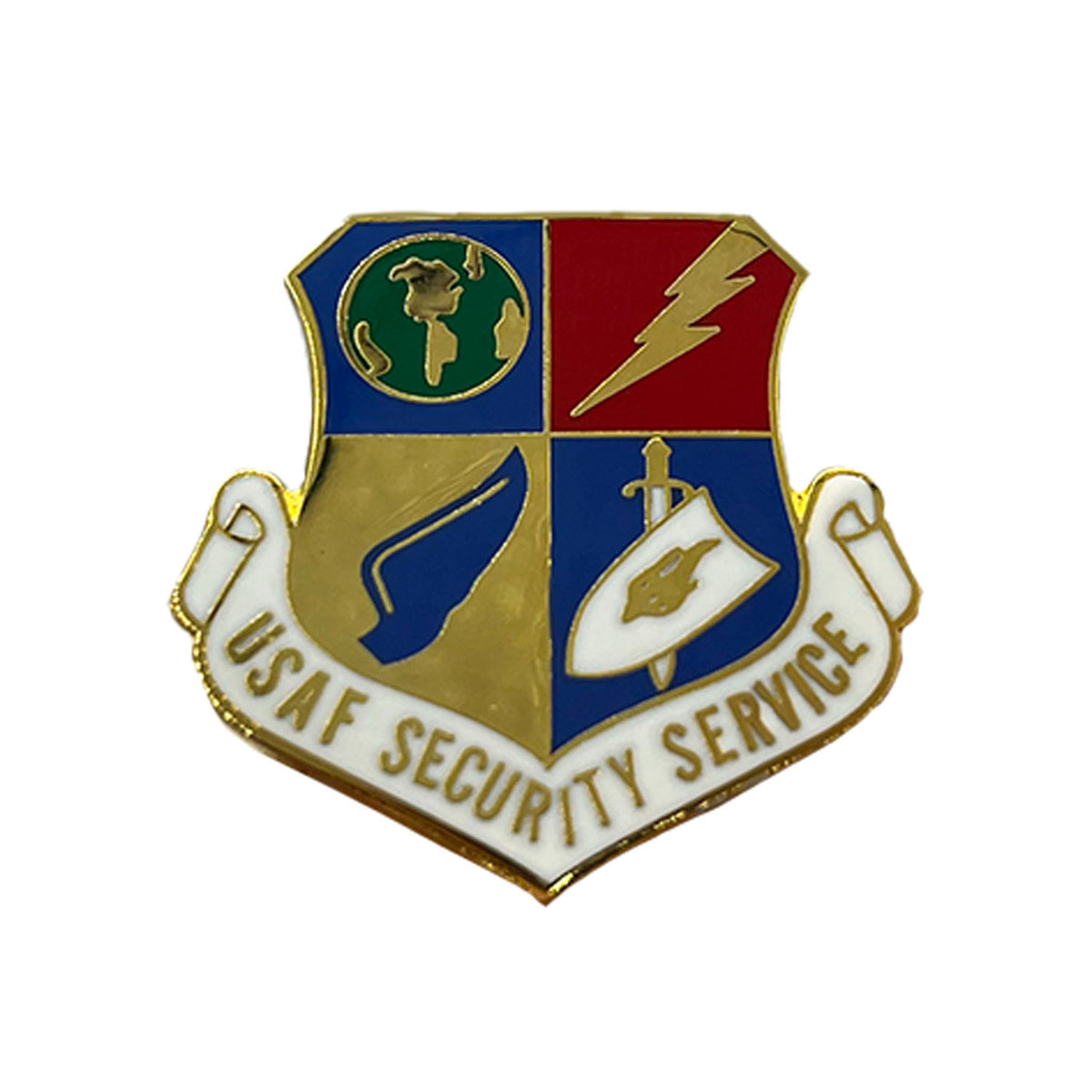 USAF Security Service Metal Pin