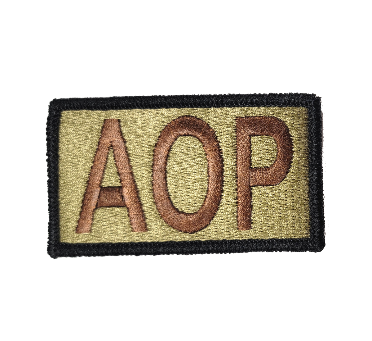 USAF AOP OCP Patch - Duty Identifier Patch - BLACK Border