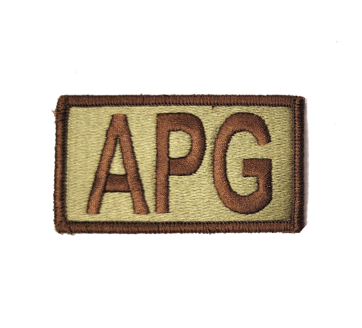 USAF APG OCP Patch - Duty Identifier Patch - Spice Brown