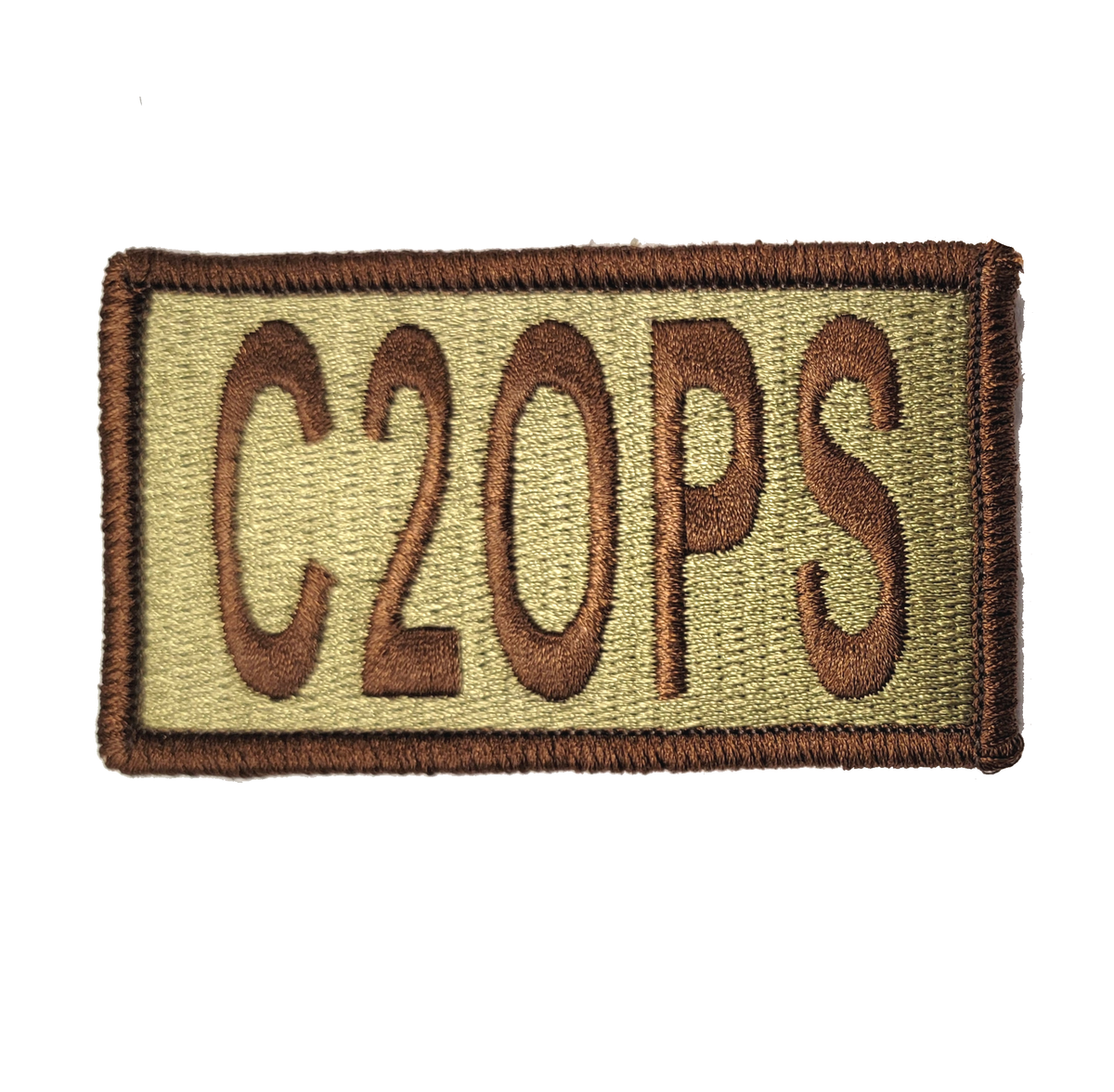 USAF C2OPS OCP Patch - Duty Identifier Patch - Spice Brown