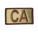 USAF CA OCP Patch - Duty Identifier Patch - Spice Brown