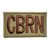 CBRN Duty Identifier Patch with Green Border
