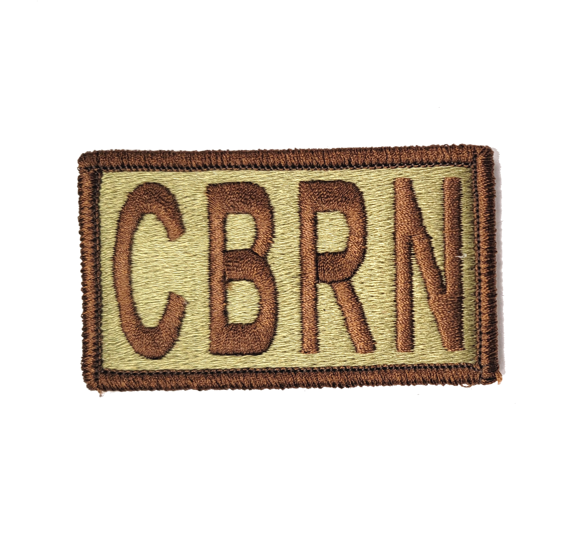 USAF CBRN OCP Patch - Duty Identifier Patch - Spice Brown