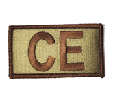 USAF CE OCP Patch - Duty Identifier Patch - Spice Brown