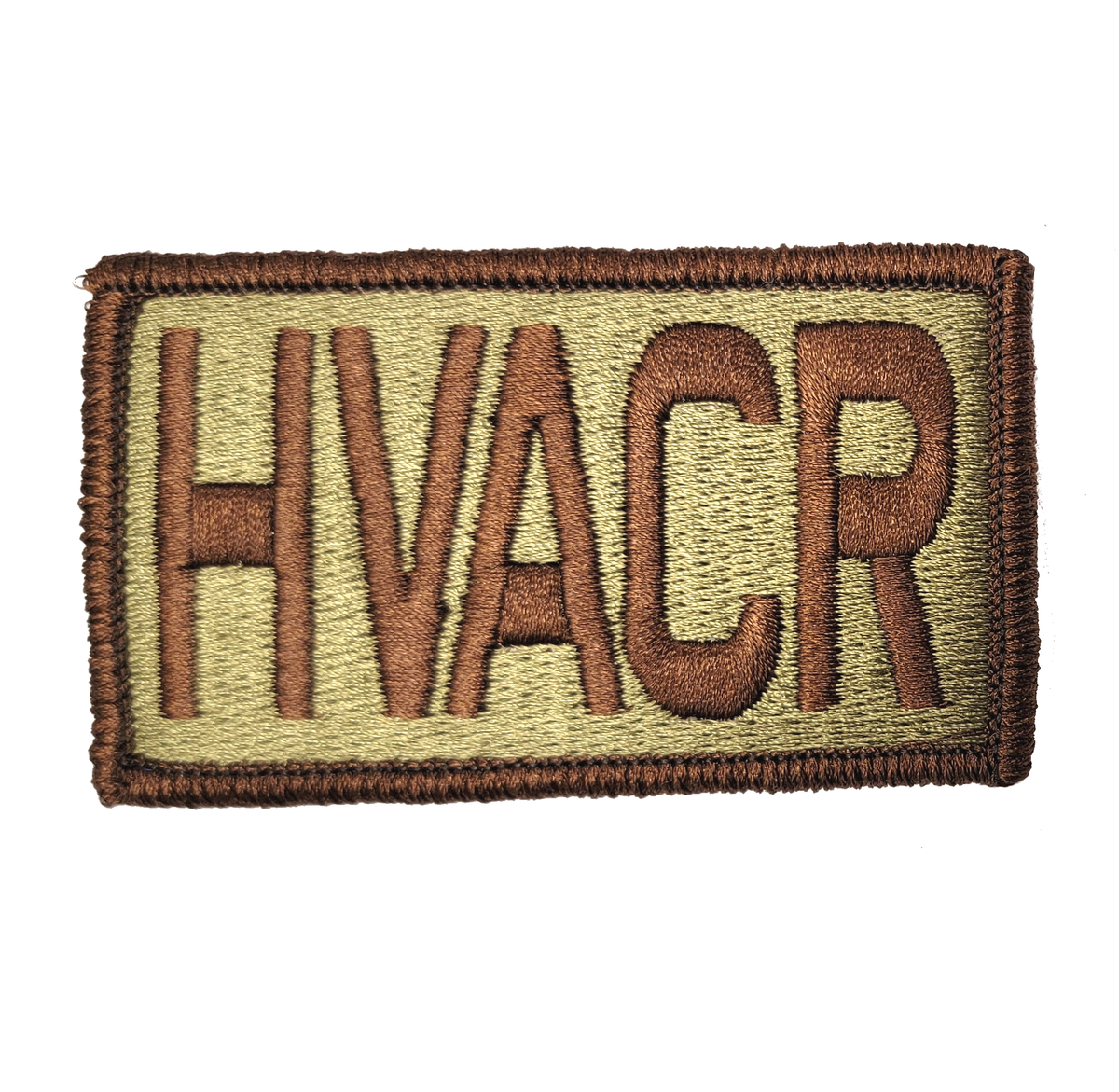 HVACR Duty Identifier Patch - OCP Spice Brown