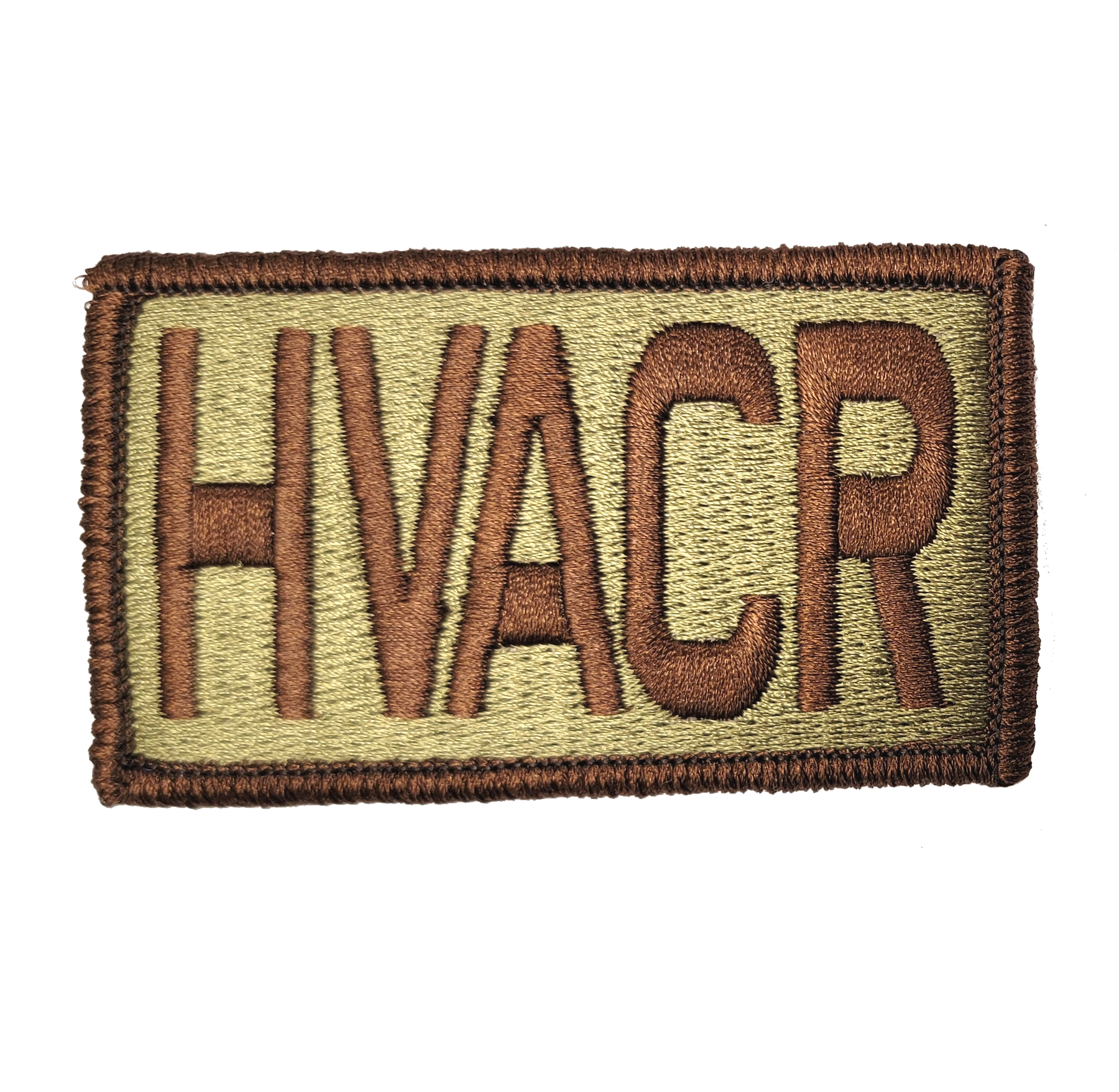 HVACR Duty Identifier Patch - OCP Spice Brown