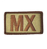 USAF MX OCP Patch - Duty Identifier Patch - Spice Brown
