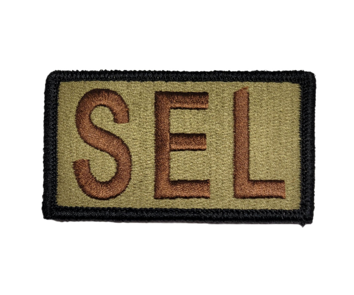 SEL Duty Identifier Patch - OCP Black Border