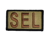 SEL Duty Identifier Patch - OCP Black Border