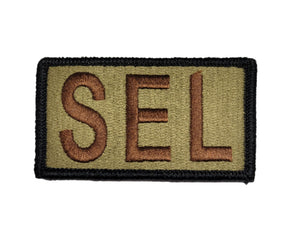 SEL Duty Identifier Patch - OCP Black Border