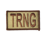 USAF TRNG OCP Patch - Duty Identifier Patch - Spice Brown