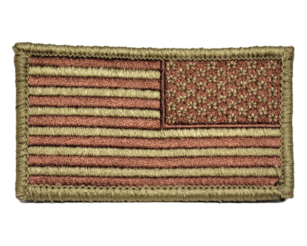 Air Force OCP Flag Spice Brown - REVERSE