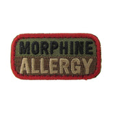 MORPHINE ALLERGY Patch - WOODLAND