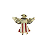 America is my Guardian Angel Metal Pin