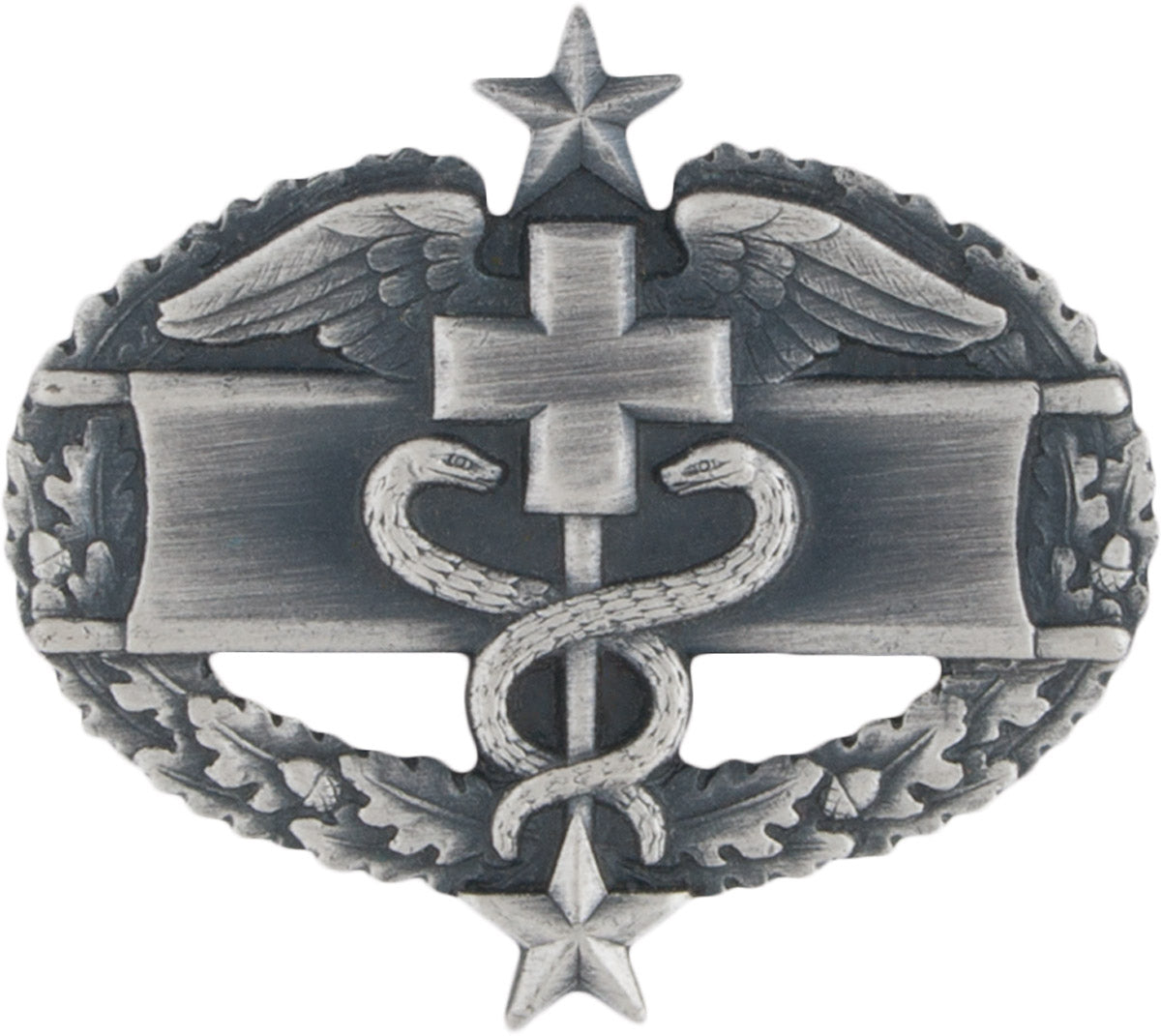 U.S. Army Combat Medical Badge - No Shine Insignia