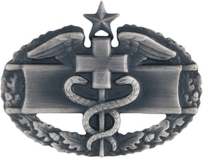 U.S. Army Combat Medical Badge - No Shine Insignia