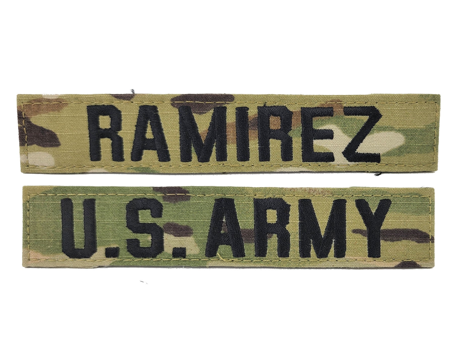U.S. Army OCP Name Tape and Branch Tape - 2 Piece Set