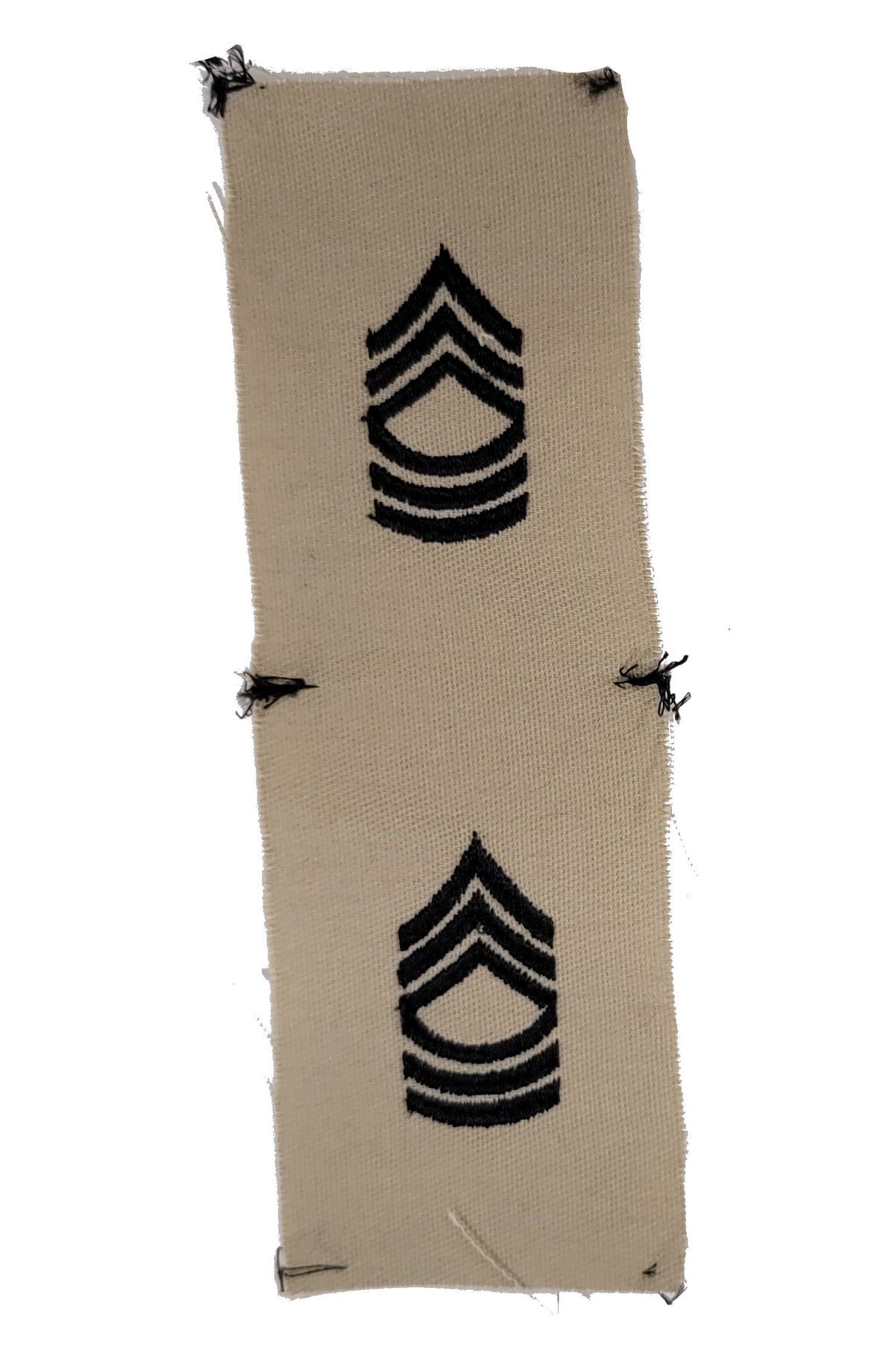 Vintage U.S. Army Rank Insignia - DESERT - 1 PAIR Sew-on - CLOSEOUT!
