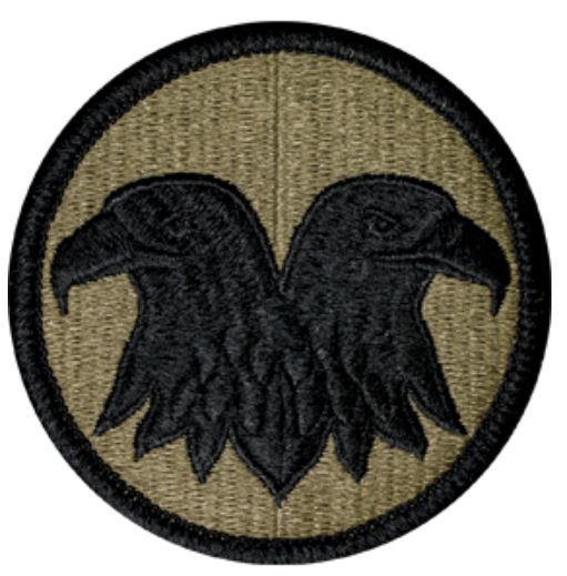 Army Reserve Command Multicam  OCP Patch