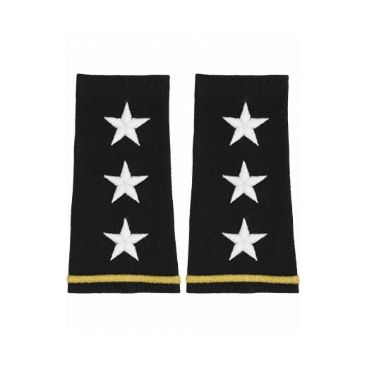 Army Uniform Epaulets - Shoulder Boards O-9 LT GENERAL