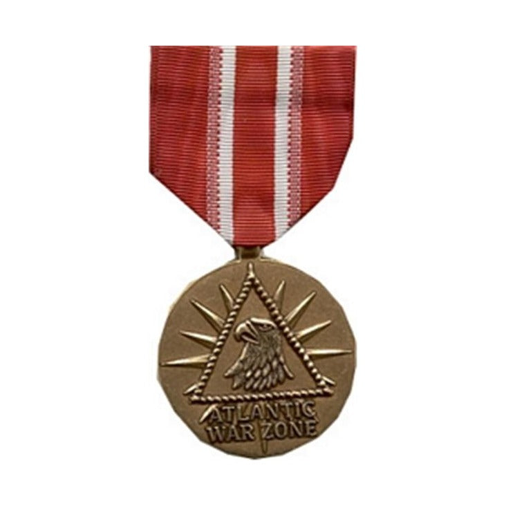 Atlantic War Zone Merchant Marine Mini Medal