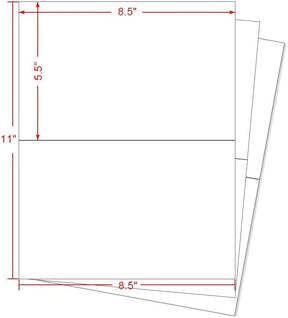 CLEARANCE Internet Shipping Labels - 200 Labels 5.5 x 8.5 inches