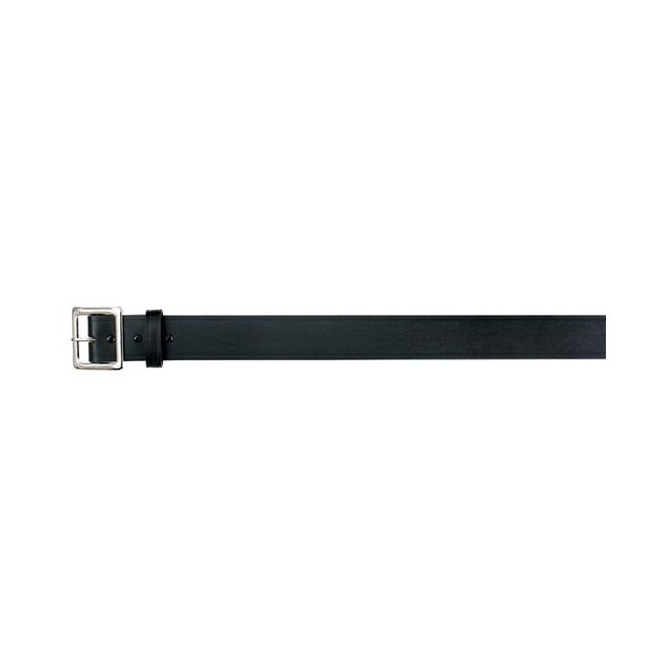 Bonded Leather Garrison Belt - Chrome