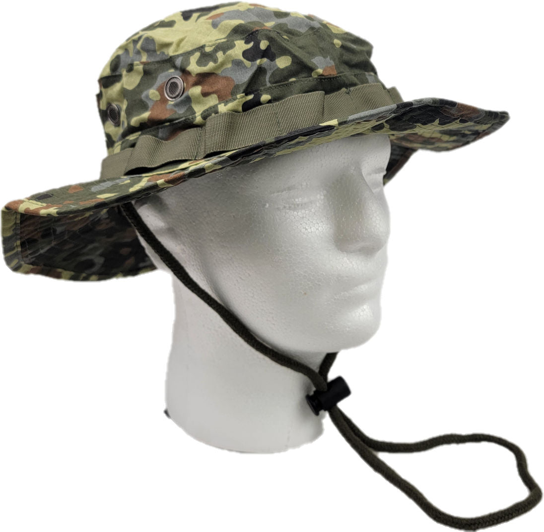 Military Uniform Supply Boonie Hat - Flecktarn CAMO - CLOSEOUT!