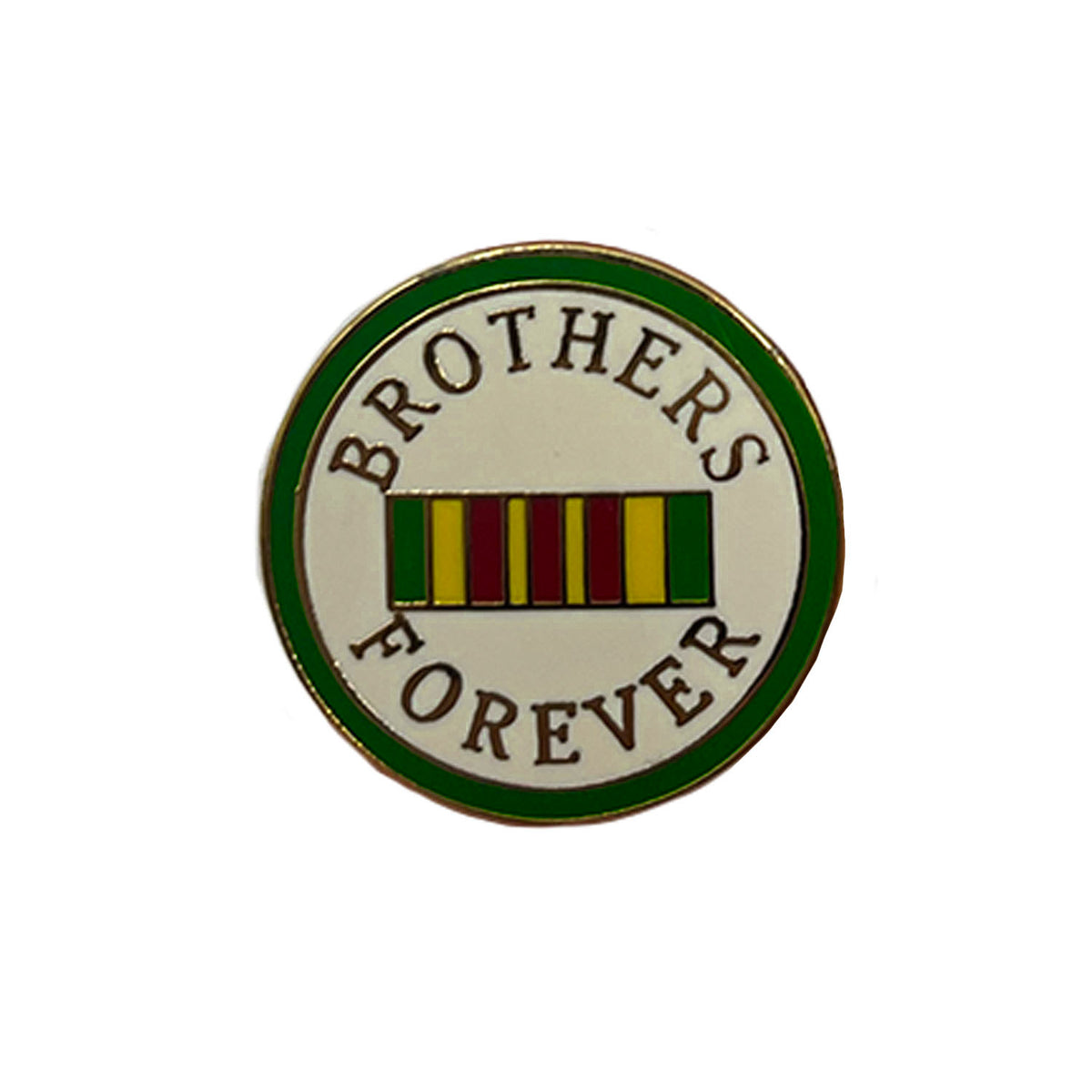 Brothers Forever Metal Pin