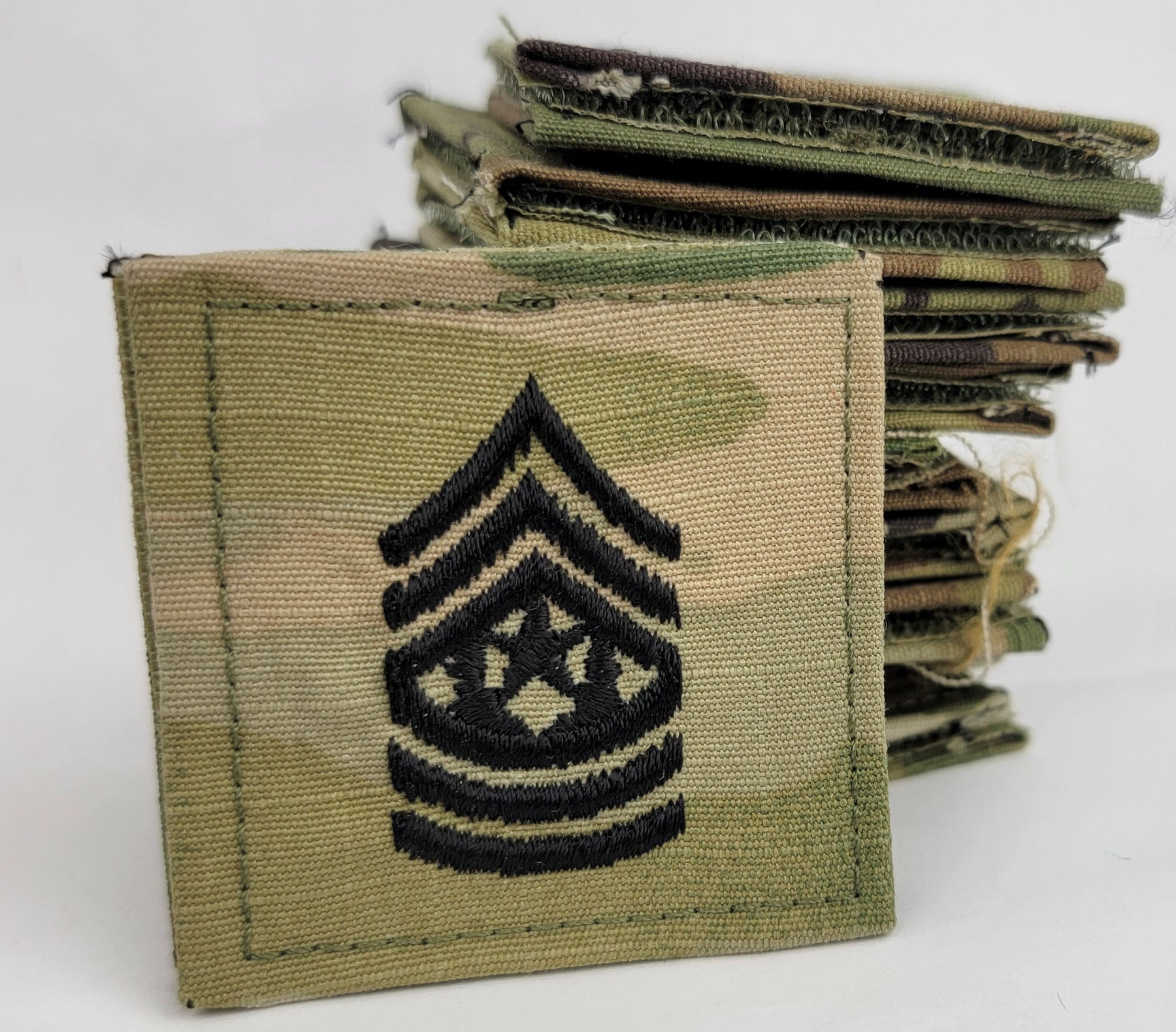 BULK BUY - LOT of 20 U.S. Army 7 Color OCP Rank with Hook