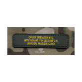 C4 Problem Morale Patch - PVC