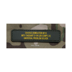 C4 Problem Morale Patch - PVC